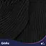 Glimz Winterbalaclava dames 3-in-1 met wol en trekkoord zwart