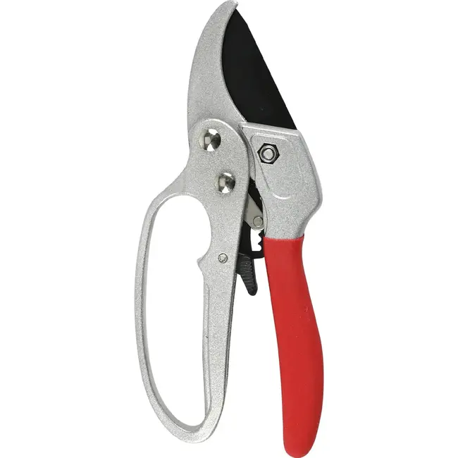 Benson Snoeischaar - 3-traps mechanisme - 20 cm - SK5 koolstofstaal - Tefloncoating - Antislip handvatten