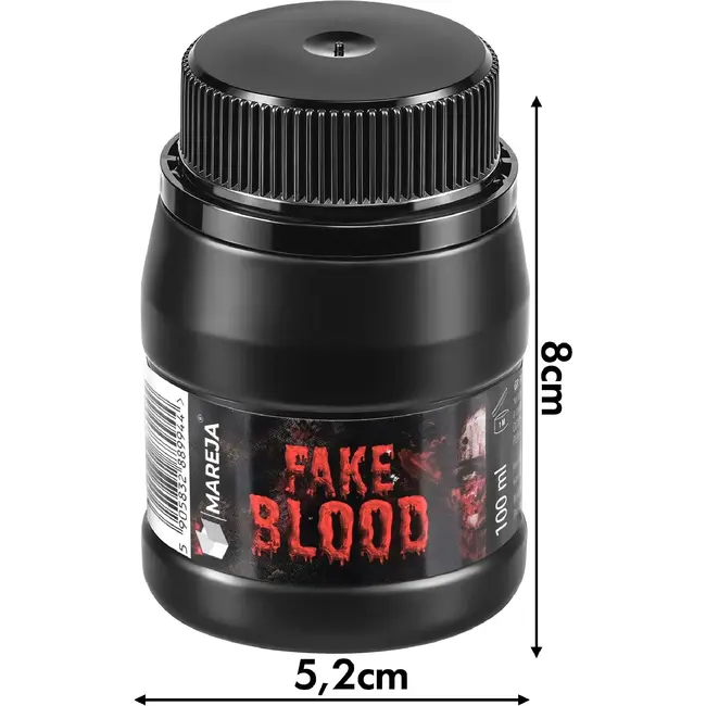 MAREJA Kunstbloed 100 ml rood voor Halloween make-up en horror