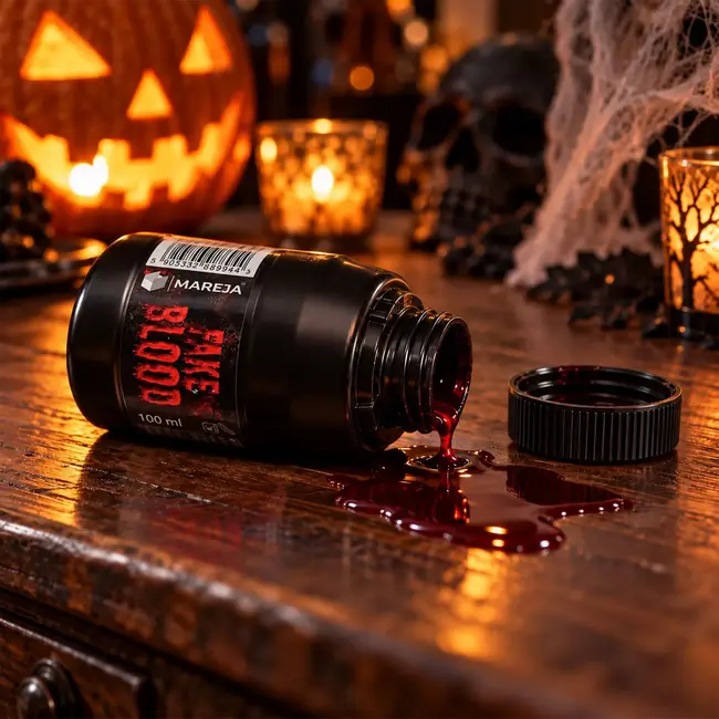 MAREJA Kunstbloed 100 ml rood voor Halloween make-up en horror
