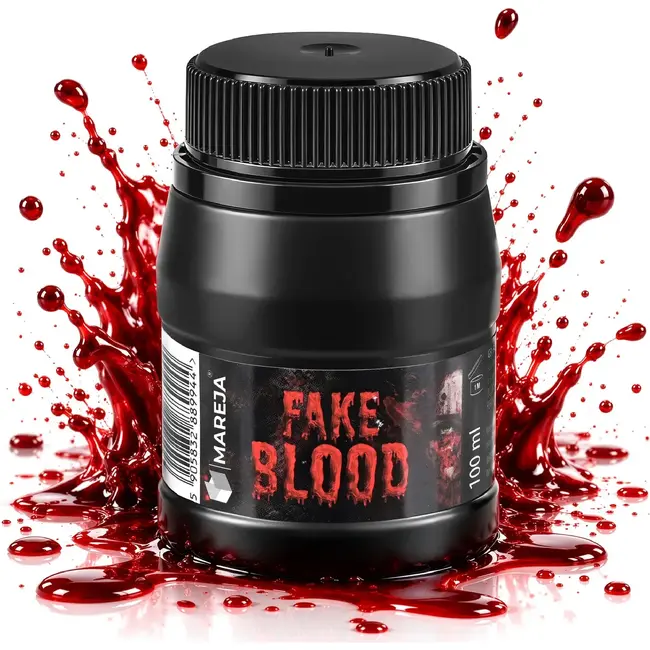 MAREJA Kunstbloed 100 ml rood voor Halloween make-up en horror