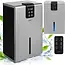 Zortiva Luchtontvochtiger 1000 ml/24 uur met 2,2 l reservoir, hygrostaat en afstandsbediening