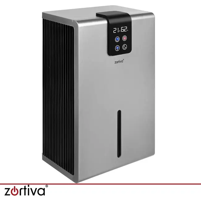Zortiva Luchtontvochtiger 1000 ml/24 uur met 2,2 l reservoir, hygrostaat en afstandsbediening
