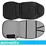 Isomedix Massagemat met verwarming voor stoel - 6 motoren, 5 programma's, 3 standen en 60 min timer