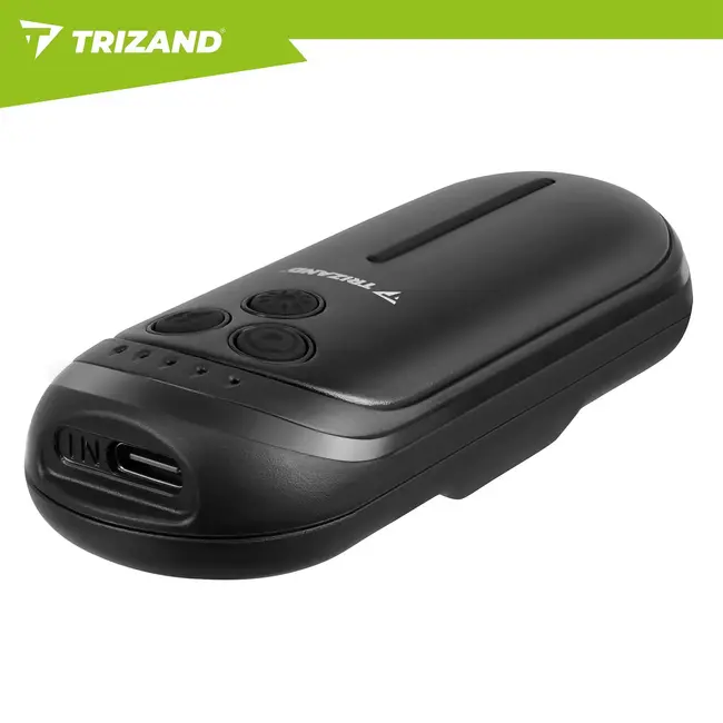 Trizand Elektrische handverwarmer set van 2 met 3000 mAh accu, 5 warmtestanden en USB-C opladen