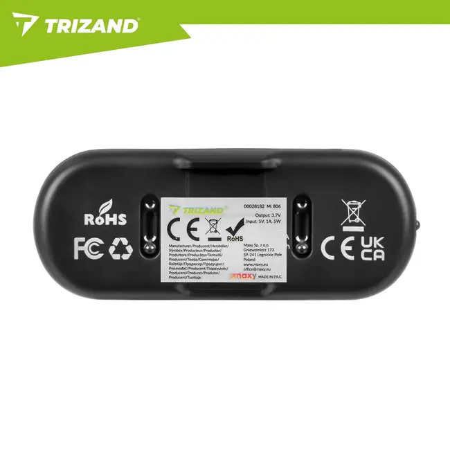 Trizand Elektrische handverwarmer set van 2 met 3000 mAh accu, 5 warmtestanden en USB-C opladen