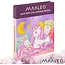 Maaleo Waterkleurboek eenhoorn met 24 vellen, 12 aquarelkleuren en waterpenseel voor kinderen