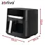 Zortiva Airfryer 8 liter met 8 programma's, 1800 W, LED-touchpaneel, kijkvenster en 80-200 °C