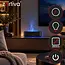 Zortiva Geurverspreider luchtbevochtiger 250 ml met timer, afstandsbediening en LED-vlameffect