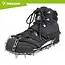 Trizand Schoenspikes XL 44-47 met 12 roestvrijstalen spikes, veiligheidsriemen en opbergetui
