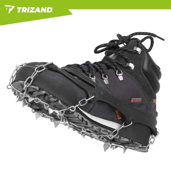 Trizand Schoenspikes XL 44-47 met 20 spikes van 9 mm voor sneeuw, ijs en winterse wandelingen