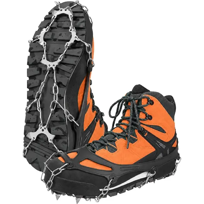 Trizand Schoenspikes L 41-44 met 20 spikes van 9 mm voor sneeuw, ijs en gladde winterondergrond