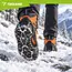 Trizand Schoenspikes L 41-44 met 20 spikes van 9 mm voor sneeuw, ijs en gladde winterondergrond
