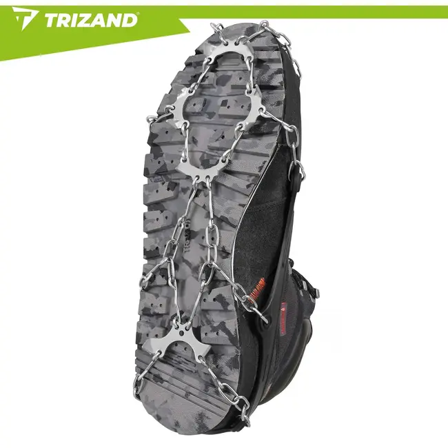 Trizand Schoenspikes L 41-44 met 20 spikes van 9 mm voor sneeuw, ijs en gladde winterondergrond