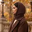 Glimz Wintercapuchon bruin 3-in-1 met 30% wol, nekwarmer en verstelbare koorden voor dames in winter