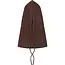 Glimz Wintercapuchon bruin 3-in-1 met 30% wol, nekwarmer en verstelbare koorden voor dames in winter