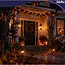 Glimz Vleermuisskelet 30 cm hangdecoratie voor Halloween in botkleur
