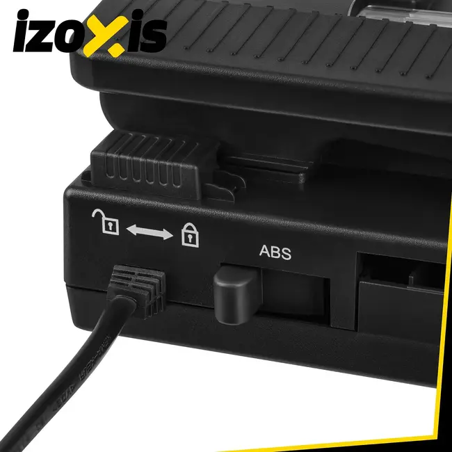 Izoxis A3-lamineermachine 430 W met snijmes, hoekrondmaker, warm en koud lamineren en 110 vellen folie