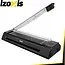 Izoxis A3-lamineermachine 430 W met snijmes, hoekrondmaker, warm en koud lamineren en 110 vellen folie
