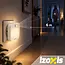 Izoxis LED-nachtlampje met bewegings- en schemersensor - 2 stuks met instelbare helderheid voor binnen