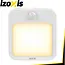 Izoxis LED-nachtlampje met bewegings- en schemersensor - 2 stuks met instelbare helderheid voor binnen