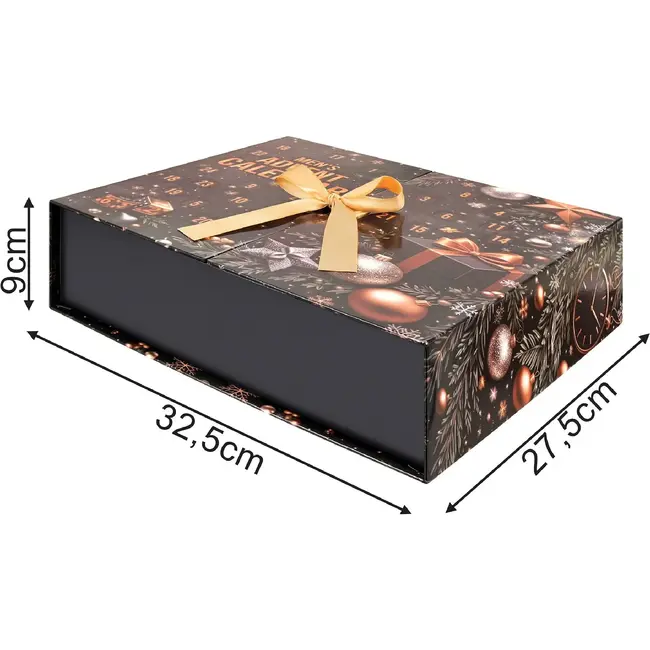 Kruzzel Adventskalender voor mannen met 24 cadeaus, gadgets, spelletjes en kerstaccessoires