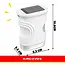 Kruzzel Digitale zakmicroscoop 1000x wit met 2 MP camera, 2 inch IPS-scherm, 8 LED-lampjes en USB-C