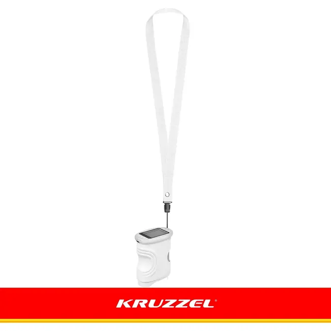 Kruzzel Digitale zakmicroscoop 1000x wit met 2 MP camera, 2 inch IPS-scherm, 8 LED-lampjes en USB-C