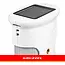 Kruzzel Digitale zakmicroscoop 1000x wit met 2 MP camera, 2 inch IPS-scherm, 8 LED-lampjes en USB-C