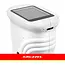 Kruzzel Digitale zakmicroscoop 1000x wit met 2 MP camera, 2 inch IPS-scherm, 8 LED-lampjes en USB-C