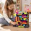 Kruzzel Kogelbaan puzzel 31 x 10,5 x 33,5 cm met joystick, draaiknoppen en 6 metalen balletjes