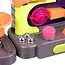 Kruzzel Kogelbaan puzzel 31 x 10,5 x 33,5 cm met joystick, draaiknoppen en 6 metalen balletjes