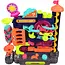 Kruzzel Kogelbaan puzzel 31 x 10,5 x 33,5 cm met joystick, draaiknoppen en 6 metalen balletjes