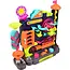 Kruzzel Kogelbaan puzzel 31 x 10,5 x 33,5 cm met joystick, draaiknoppen en 6 metalen balletjes