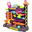 Kruzzel Kogelbaan puzzel 31 x 10,5 x 33,5 cm met joystick, draaiknoppen en 6 metalen balletjes
