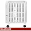 Kaminer Elektrische olieradiator 2500 W wit met 11 lamellen, thermostaat, WiFi en afstandsbediening