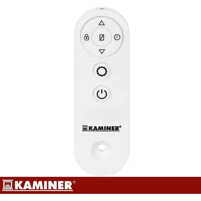 Kaminer Elektrische olieradiator 2500 W wit met 11 lamellen, thermostaat, WiFi en afstandsbediening