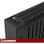 Kaminer Elektrische olieradiator 2500 W zwart met 11 lamellen, thermostaat, WiFi en afstandsbediening