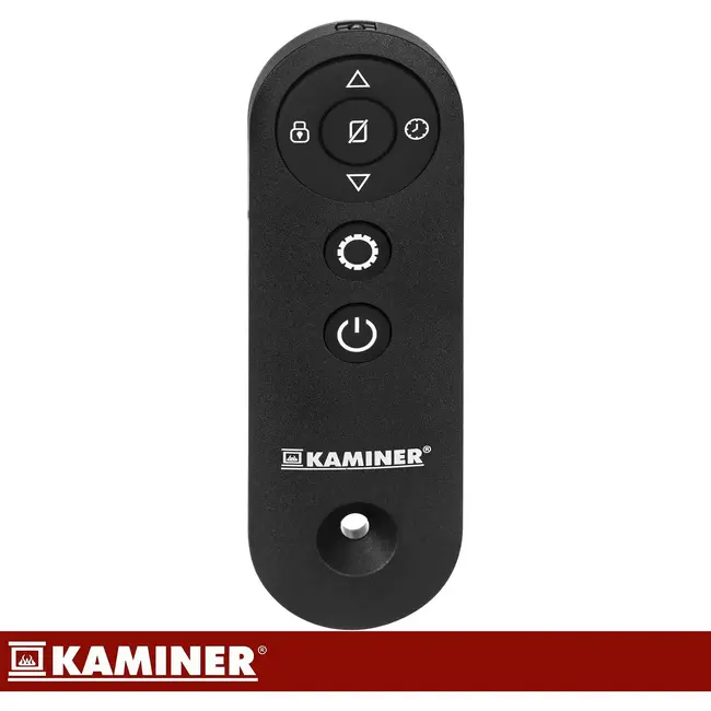 Kaminer Elektrische olieradiator 2500 W zwart met 11 lamellen, thermostaat, WiFi en afstandsbediening