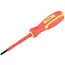 Benson Kruiskopschroevendraaier PH1 - 80 mm - rood/geel - VDE