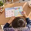 Maaleo Waterkleurboek astronaut met 24 vellen, 12 aquarelkleuren en waterpenseel voor kinderen