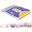Maaleo Waterkleurboek astronaut met 24 vellen, 12 aquarelkleuren en waterpenseel voor kinderen