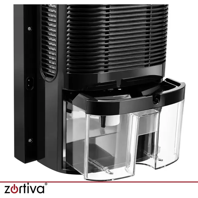 Zortiva Elektrische luchtontvochtiger 90 W - 1,5 liter, timer en luchtreiniging - Tot 30 m²
