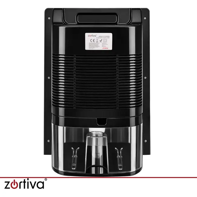 Zortiva Elektrische luchtontvochtiger 90 W - 1,5 liter, timer en luchtreiniging - Tot 30 m²