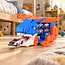 Kruzzel Dinosaurus autotransporter T-Rex - 5-in-1 vrachtwagen met racebaan en 6 speelgoedauto's