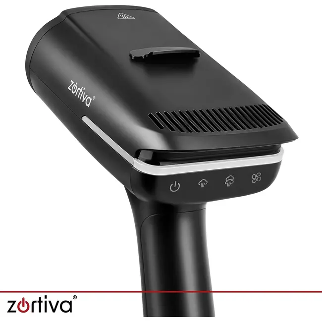 Zortiva Kledingstomer met afzuigfunctie 1400 W - 2 stoomstanden en 270 ml waterreservoir - Zwart