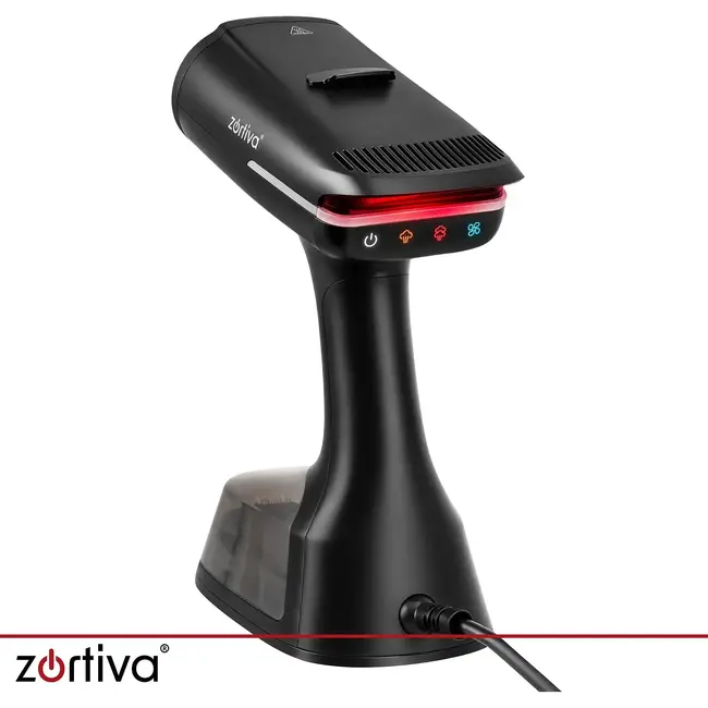 Zortiva Kledingstomer met afzuigfunctie 1400 W - 2 stoomstanden en 270 ml waterreservoir - Zwart