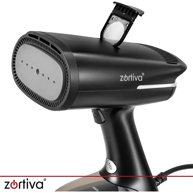 Zortiva Kledingstomer met afzuigfunctie 1400 W - 2 stoomstanden en 270 ml waterreservoir - Zwart
