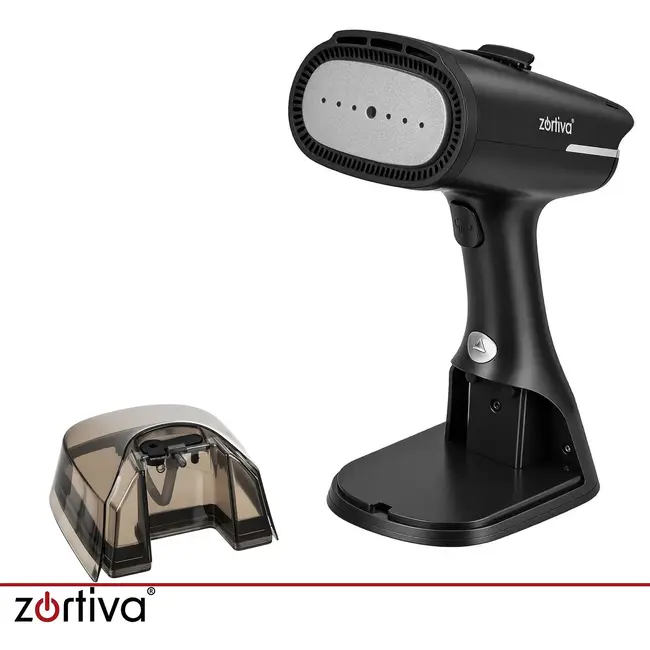 Zortiva Kledingstomer met afzuigfunctie 1400 W - 2 stoomstanden en 270 ml waterreservoir - Zwart