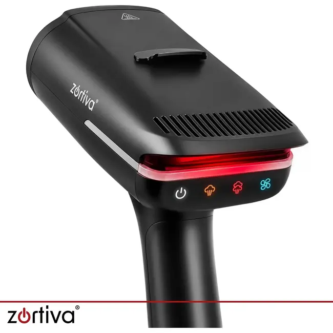 Zortiva Kledingstomer met afzuigfunctie 1400 W - 2 stoomstanden en 270 ml waterreservoir - Zwart